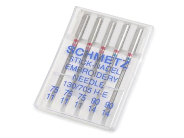 Schmetz Maschinen Sticknadeln Mix 75-90 